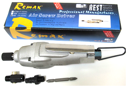 REMAX TOOLS 75-AD206 AIR SCREW DRIVER - Click Image to Close