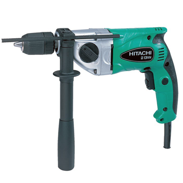 HiKOKI Rev & Variable Speed Hand Drill 1/2" 690W 1.9kg D13VH - Click Image to Close