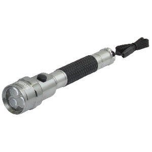 3 LED ALU SOFT GRIP TORCH REQUIRES (2xAA) BATTS EDI9042600K - Click Image to Close
