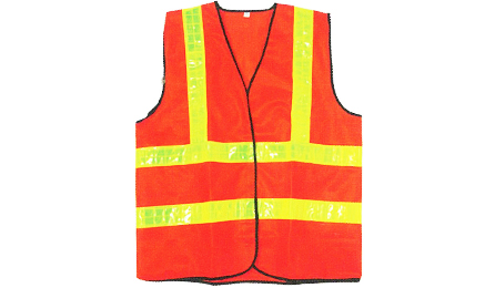 HS724 Safety Vest with Small LED Light - Click Image to Close