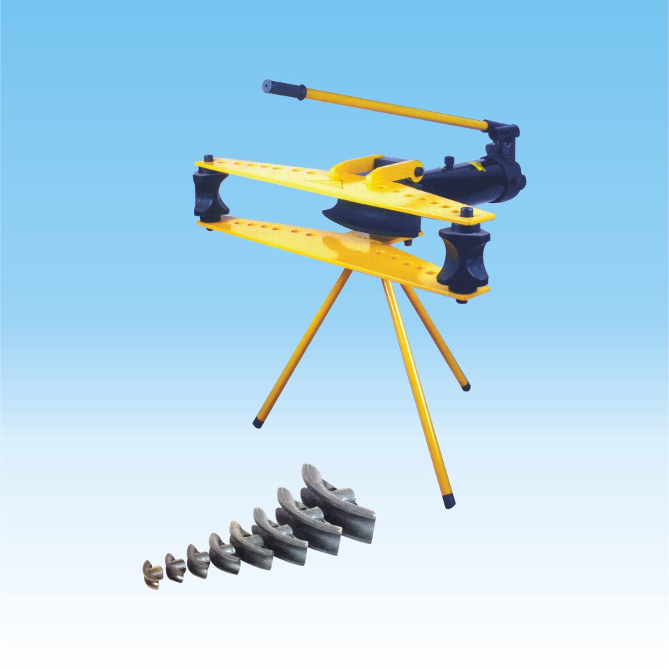 Industrial Hydraulic Pipe Bender with Stand 1/2" - 3" - Click Image to Close