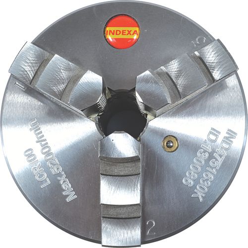 250mm 3-JAW STEELCHUCK REAR MOUNT IND-475-1680K - Click Image to Close