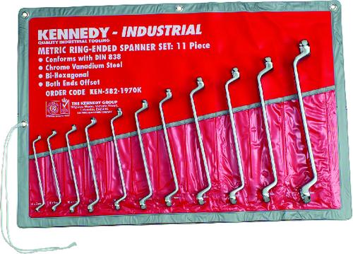 KENNEDY KEN582-1970K 6-32mm RING SPANNER SET 11PC - Click Image to Close