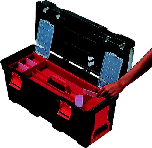 KENNEDY KEN593-2340K Tool Box with Tote & Wheels - Click Image to Close