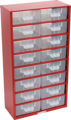16-DRAWER SMALL PARTS STORAGE CABINET - Click Image to Close