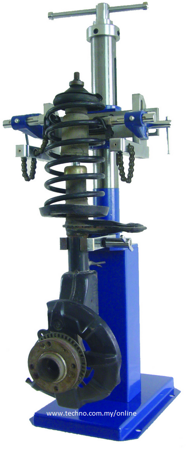 Hydraulic Coil Spring Compressor - LD-C01017 - Click Image to Close