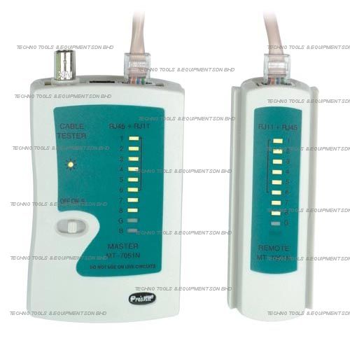 Multi-Modular Cable Tester MT7051N - Click Image to Close