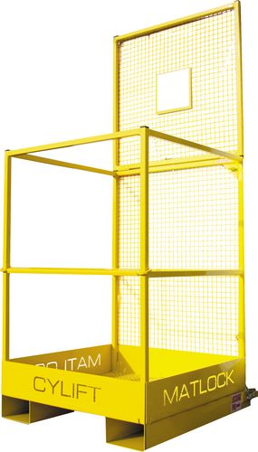 ACCESS PLATFORM FOR FORKLIFT TRUCK - Click Image to Close