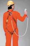 Full Body Harness With Built-in Lanyard PG141060CBU - Click Image to Close
