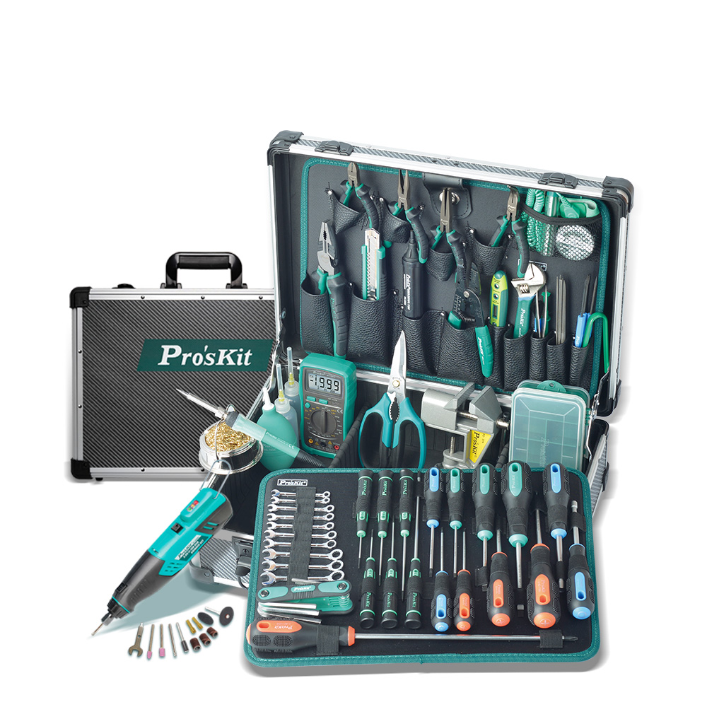 PROSKIT PK-1900NB Professional Electronic Repair Tool Kit (220V) - Click Image to Close