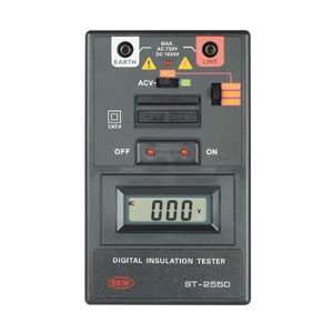 SEW ST-2550 Insulation & Continuity Tester Digital - Click Image to Close
