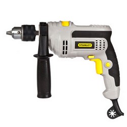 STANLEY STEL141K 10mm 550W PERCUSSION DRILL WITH KIT BOX & ACC - Click Image to Close