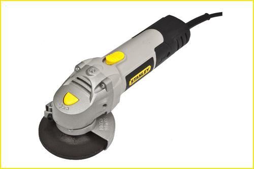 STANLEY STEL810 100mm SLIM SMALL ANGLE GRINDER - Click Image to Close