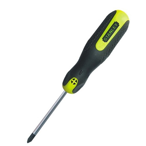 STANLEY STHT65173-8 CUSHION GRIP 2 SCREWDRIVER 5/16"x8"x3PT - Click Image to Close