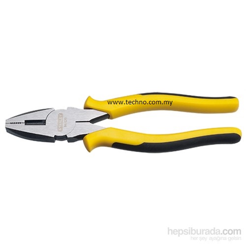 STANLEY STHT84029-8 8" HD LINESMAN PLIER-CARBON STEEL, POLISHED