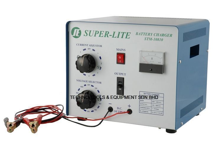 SUPER LITE STM-10810 BATTERY CHARGER - Click Image to Close