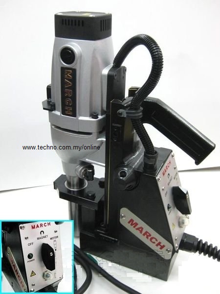 MARCH Portable Magnetic Drilling machine - Click Image to Close