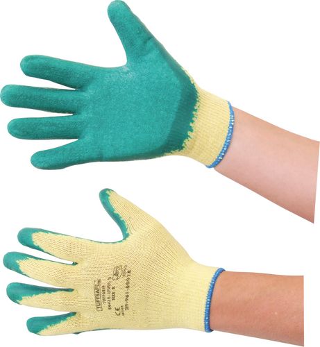 TUFFGRIP 2 CAT2 SEAMLESSLATEX GLOVES SIZE 8 - Click Image to Close