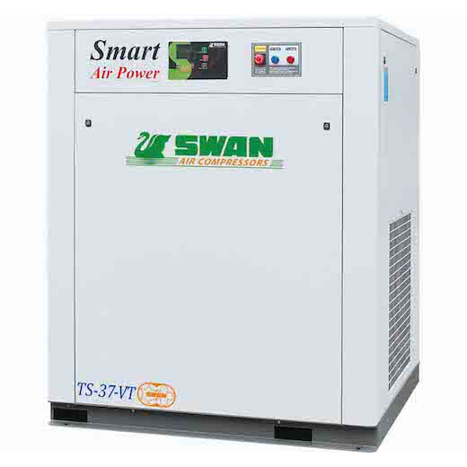 Swan Screw Air Comp 13Bar,5.9m3/min,50HP,1-1/2"975kg TS-37V - Click Image to Close