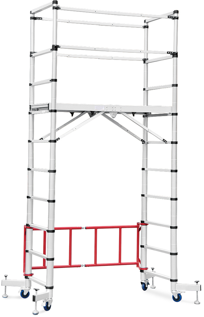 Foldable Aluminium Scaffold Ladder DLTSL210 - Click Image to Close