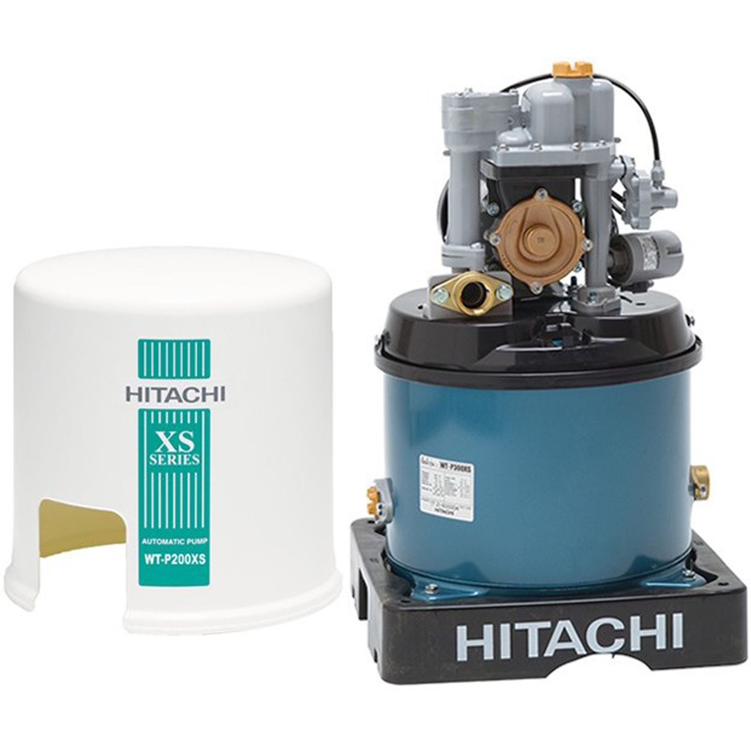 HITACHI Automatic Water Pump 200W, 42L/min, WT-P200XS - Click Image to Close