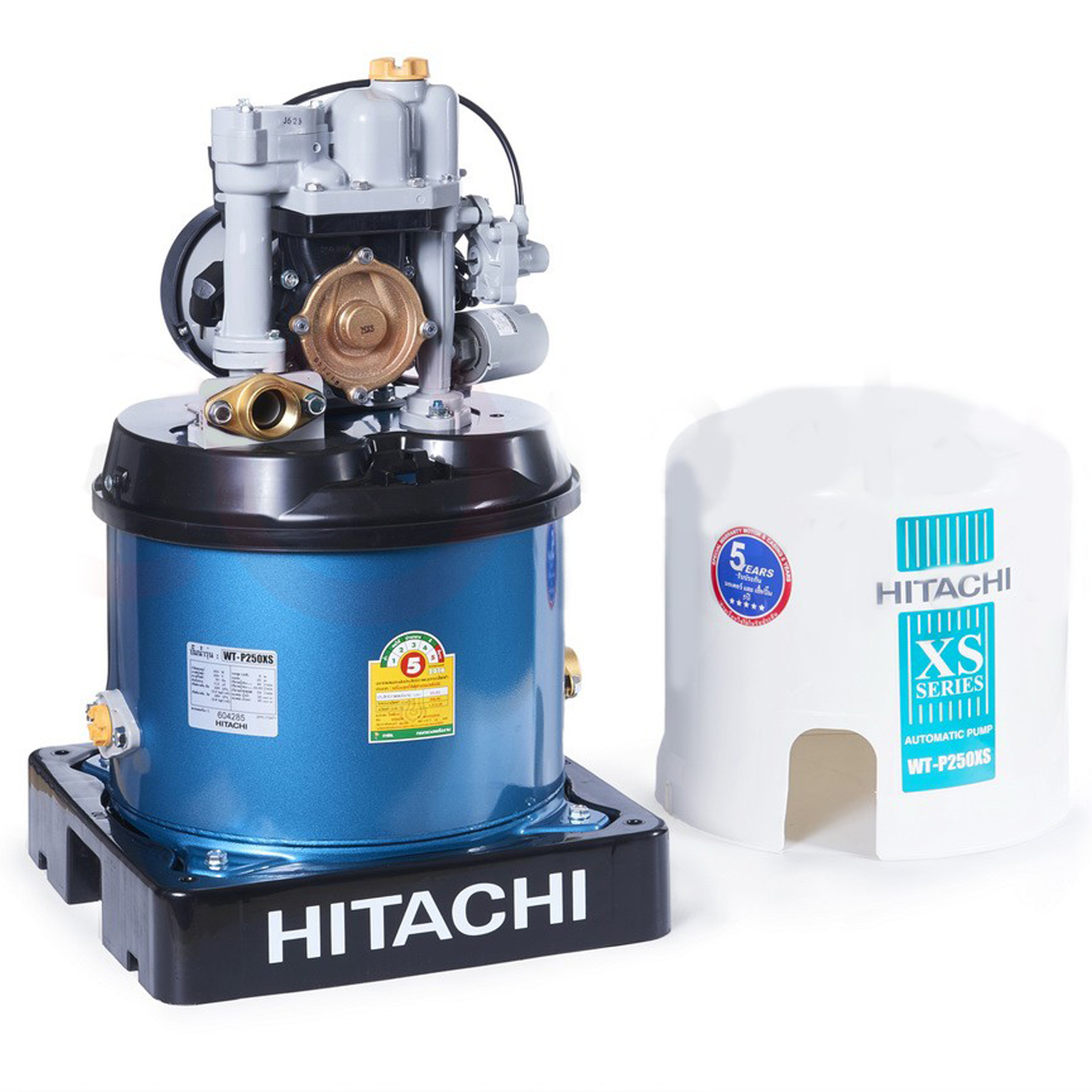 HITACHI Automatic Pump 250W, 46L/min, WT-P250XS - Click Image to Close