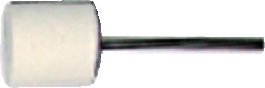 12.70mmx15mm FELT BOB CYLINDER TYPE 3mm SHANK - Click Image to Close