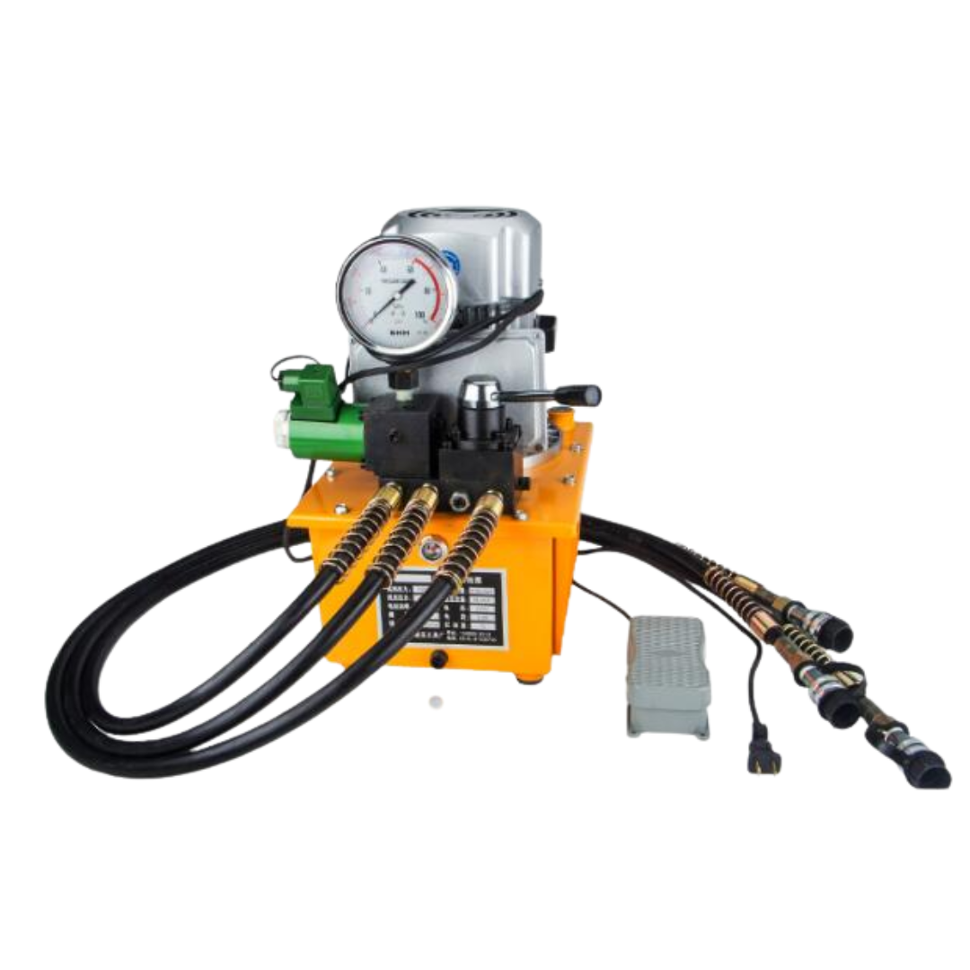 High Pressure Portable Power Electric Hydraulic Pump ZCB-700D3 - Click Image to Close