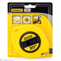 STANLEY 34-105N STEEL LONG TAPE RULE 20m - Click Image to Close