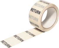 50mmx33M RETURN PIPELINE IDENTIFICATION TAPE - Click Image to Close