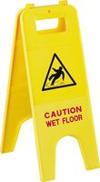 WET FLOOR SIGN - A FRAME - Click Image to Close
