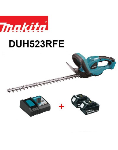 Makita DUH523RFE 18V 20'Cordless Hedge Trimmer - Click Image to Close