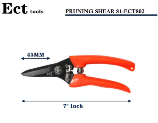 ECT 7'' PRUNING SHEAR 81-ECT802 - Click Image to Close