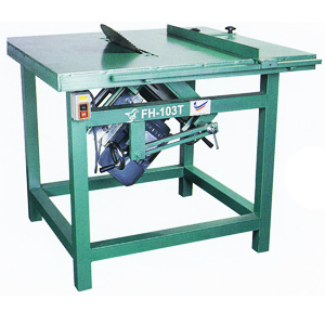 FH-103T CIRCULAR TABLE SAW WITH TILTING BLADE - Click Image to Close