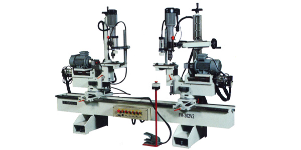 FH-302V2 DOUBLE HORIZONTAL AND VERTICAL BORING MACHINE - Click Image to Close