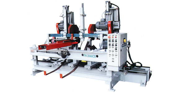FH-304ACB FULLY AUTOMATIC DOUBLE END CUTTING AND DOUBLE END BORI - Click Image to Close