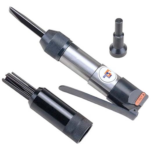 GISON AIR NEEDLE SCALER / Air Flux Chipper (2-in-1) GP-851I - Click Image to Close