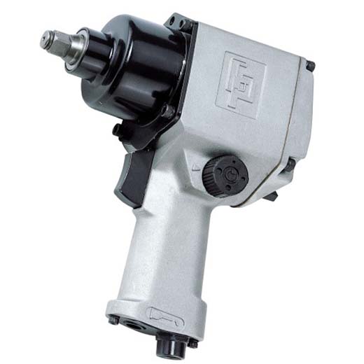 Gison Pneumatic Impact Wrench Twin Hammer 1/2" (430ft.lb) GW-19R - Click Image to Close