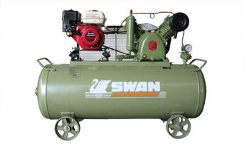 Swan Air Compressor 12Bar 6HP 960rpm 270L/min HVU-203E(LA178) - Click Image to Close