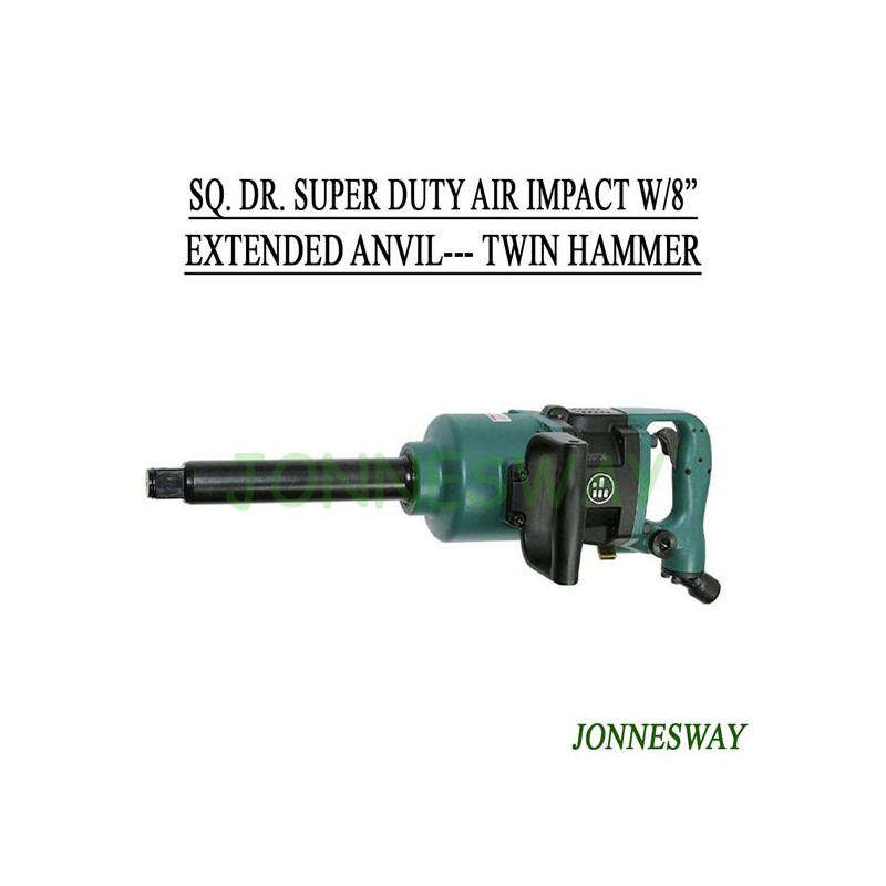Jonnesway JAI-1408L SQ.DR.Super Duty Impact Wrench w/8 inch Exte - Click Image to Close