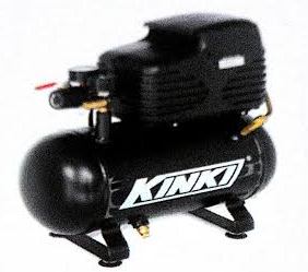 KINKI KAC-14 OIL-LESS AIR COMPRESSOR W/6L TANK - Click Image to Close