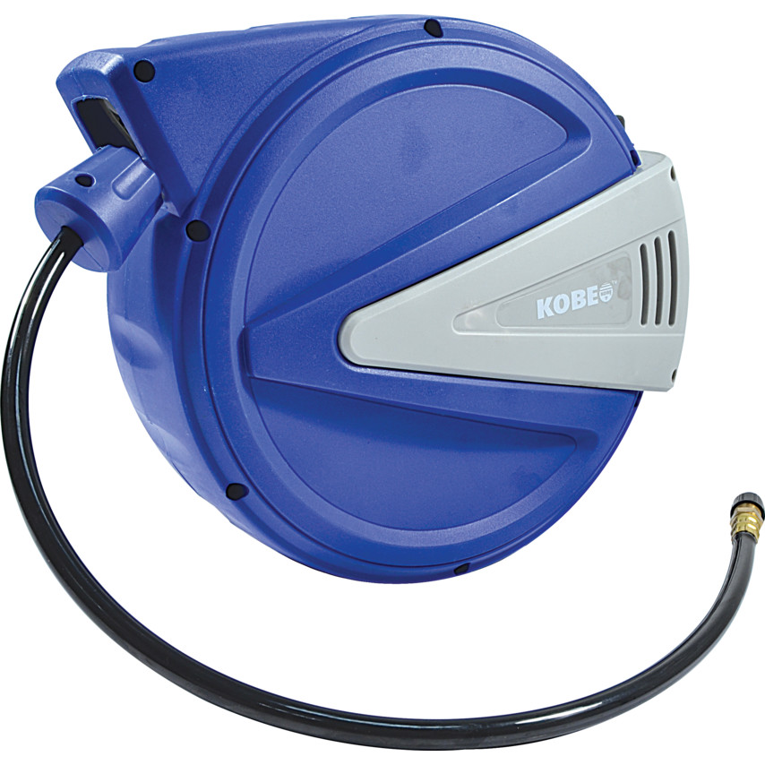 6mmx12M RETRACTABLE PU AIR HOSE REEL - Click Image to Close