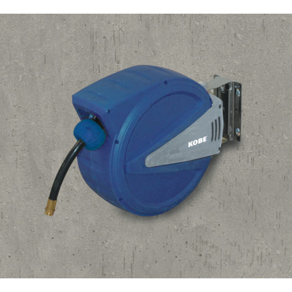 10mmx10M RETRACTABLE PU AIR HOSE REEL - Click Image to Close