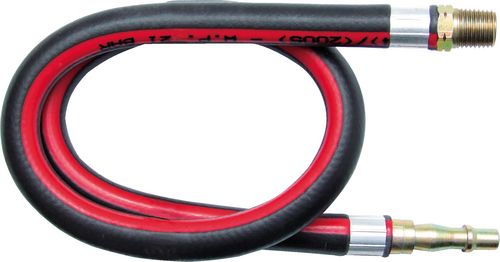 1/4" NPT QUICK RELEASE WHIP HOSE & ADAPTOR - Click Image to Close