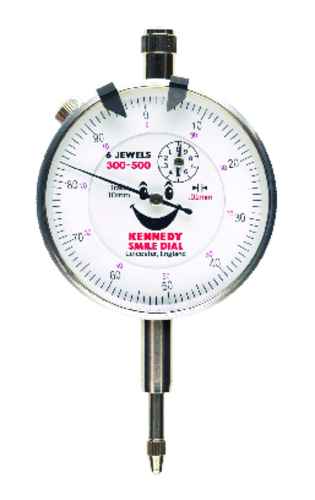 'KENNEDY SMILE DIAL'PLUNGER TYPE DIAL GAUGE JEWELLED KEN3005000K - Click Image to Close