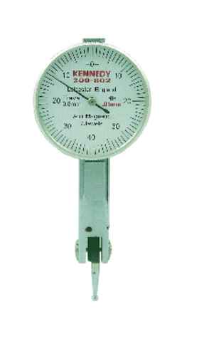 LEVER DIAL GAUGE 0.8x0.01mmx0-40-0 JEWELLED - Click Image to Close