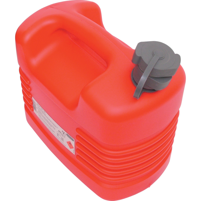 10LTR PLASTIC JERRY CAN WITH INTERNAL SPOUT - Click Image to Close