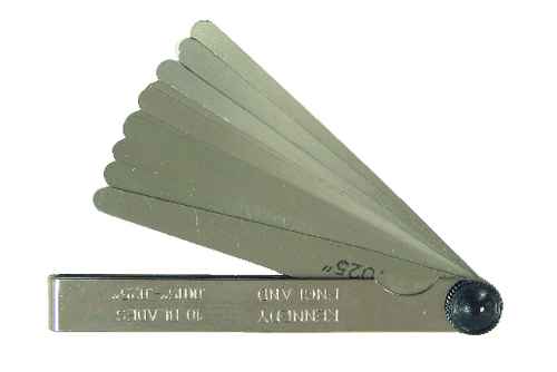 26 BLADE IMPERIAL FEELER GAUGE 4" - Click Image to Close