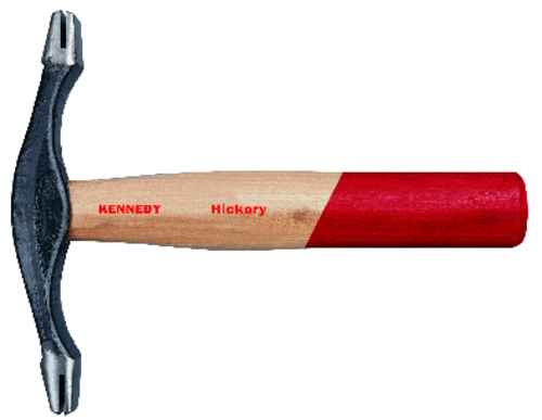 22oz DOUBLE ENDED SCUTCHHAMMER HICKORY SHAFT - Click Image to Close