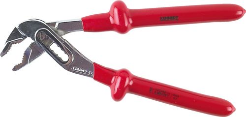 240mm INSULATED PUMP/BOXJOINT PLIERS - Click Image to Close